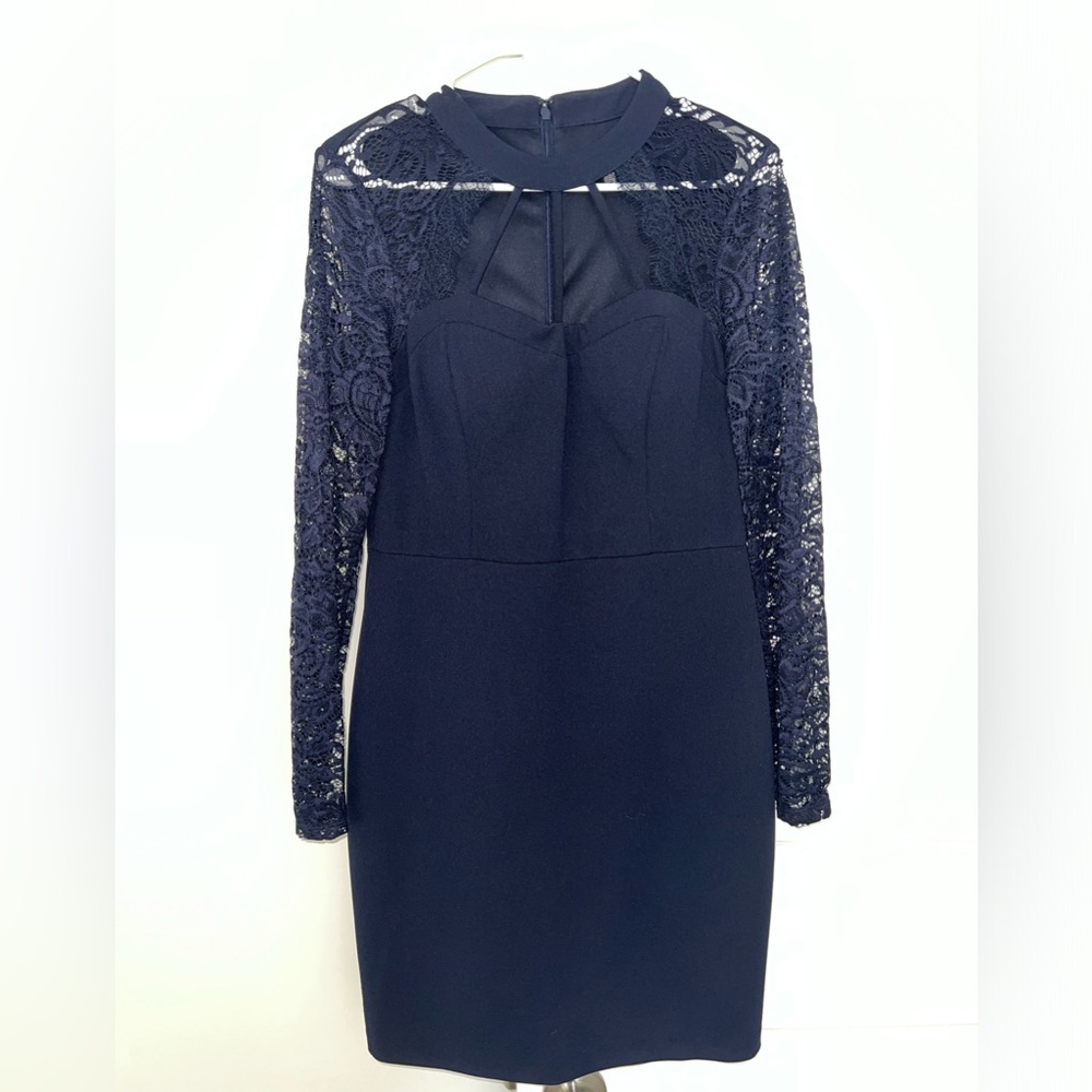Guess Blue Dress with Lace